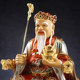 A pair of all-copper Tudigong Tupo statues