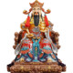 Bronze God of Wealth Statue Office Opening Decoration