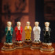 Five Directions Soul Boy Buddha Statue, Water and Land Dharma Assembly, Five Directions Prayer Flags