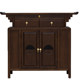 Guan Gong offering table incense table household solid wood entrance cabinet