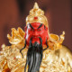 Wu Wealth God Guan Gong Statue is dedicated to the store to attract wealth.
