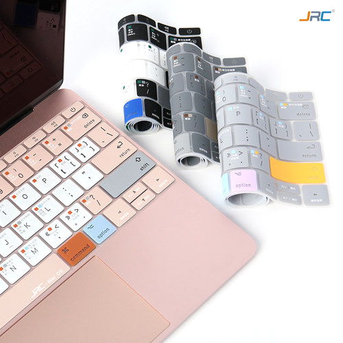 2021苹果Macbook笔记本Air13.3新款Pro13键盘膜16寸电脑15快捷键OS功能12保护膜2020系统快捷按键透光膜适用 - 图3