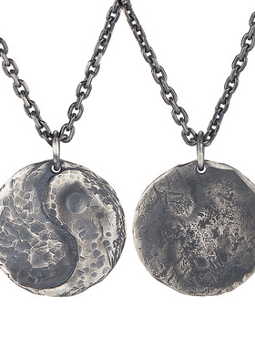 道家文化阴阳均衡项链男万物生