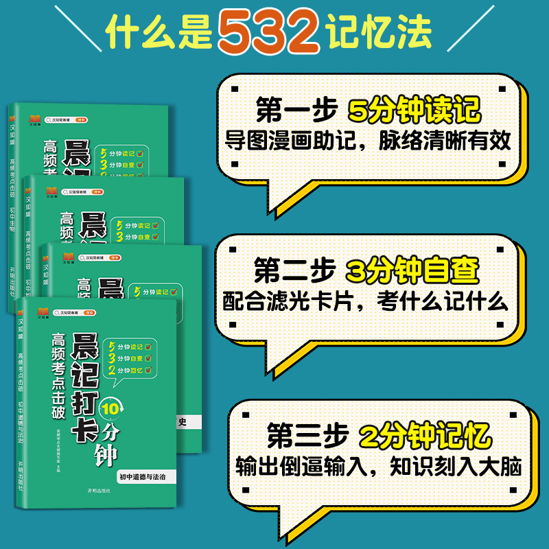 生物地理会考晨记打卡10分钟初中小四门必背知识点人教版初一初三上册下册七八九年级启蒙高频考点生地会考中考总复习资料2024新版