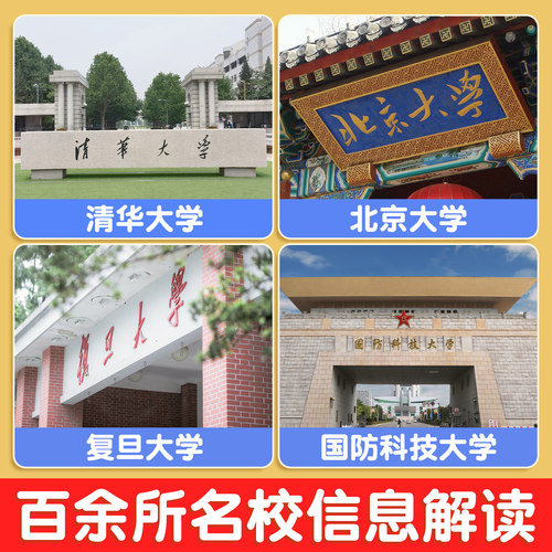 走进大学城名校专业讲解析正版百所游名校图册211中国大学的书成为学霸从小规划选起高考志愿填报指南书籍985排名榜理想带你斗半匠 - 图0