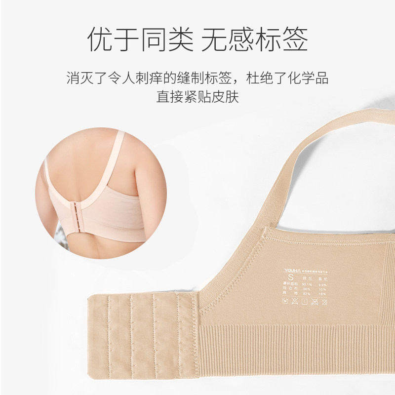 优合哺乳聚拢防下垂夏季喂奶文胸 youha优合亲派哺乳文胸