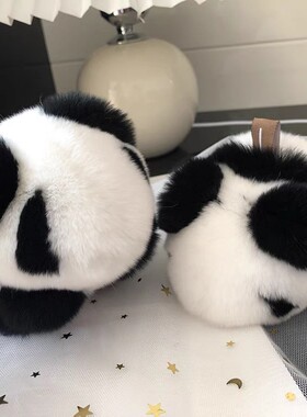 小熊猫毛绒钥匙扣挂件礼物玩偶