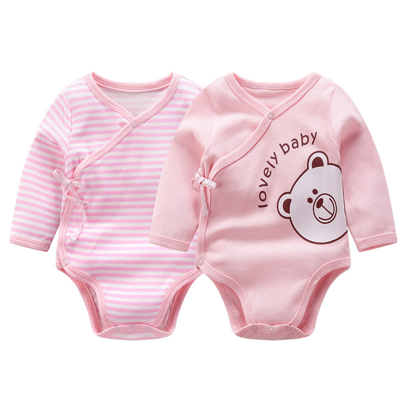 新生婴儿儿春秋装冬季月子纯棉哈衣 巴布乐园连身衣/爬服/哈衣