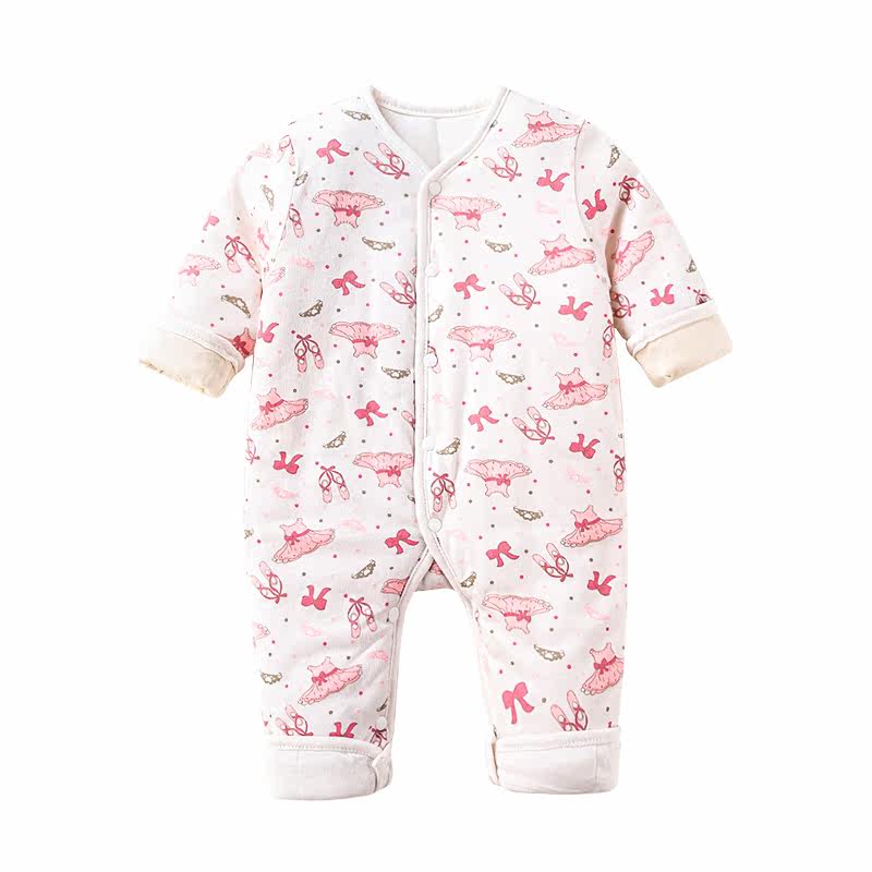 巴布乐园新生婴儿衣服保暖网红哈衣 巴布乐园连身衣/爬服/哈衣