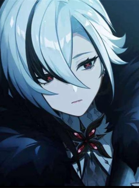 《原神》仆人阿蕾奇诺映象吊坠项链动漫周边二次元锁骨链生日礼物