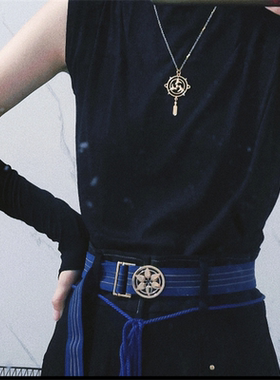 动漫周边散兵流浪者cos国崩同人二次元男女同款吊坠挂件锁骨链潮