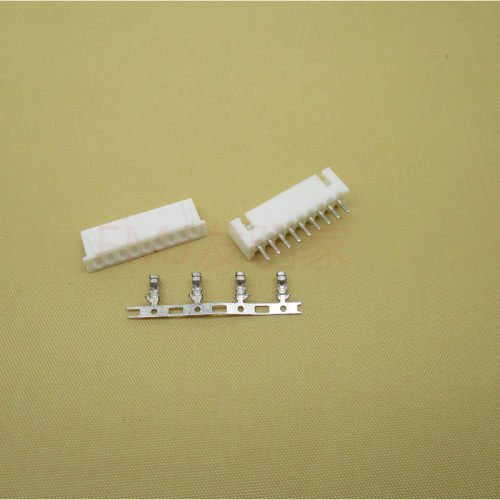 XH2.54 MM 接插件连接器 插头+弯直针插座+端子2p/3/4/5/6/8/12P - 图2