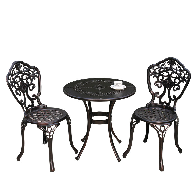 户外桌椅铸铝庭院室外露天阳台花园简约防水防晒铁艺休闲桌椅组合,淘宝优惠券,粉丝福利购,淘宝优惠卷
