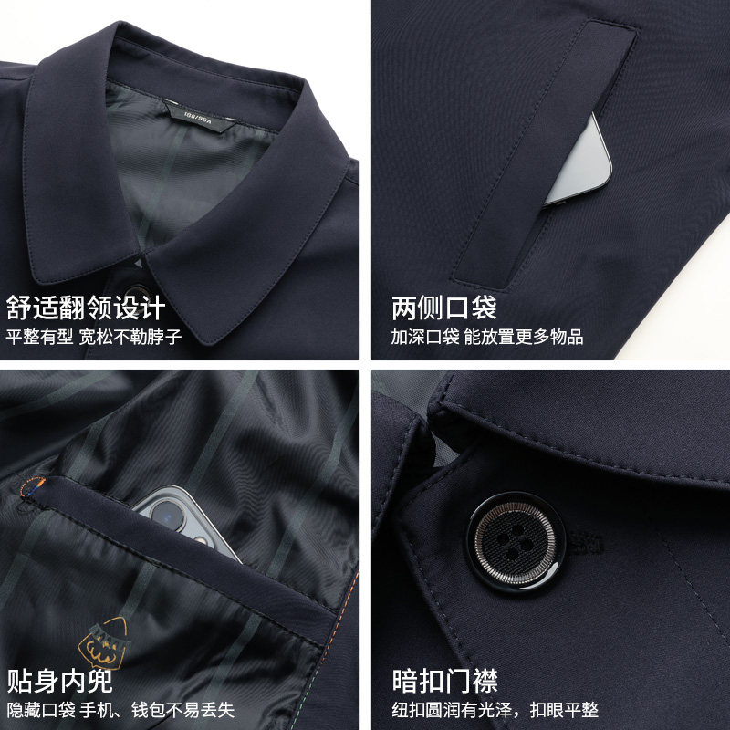 爸爸装新款外套老干部行政夹克中老年休闲上衣扣子衣服男装春秋季,淘宝优惠券,粉丝福利购,淘宝优惠卷