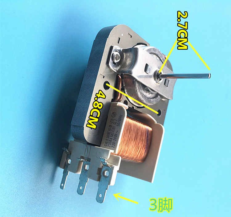 全新微波炉散热风机GAL6309E(30)-ZD散热电机风扇电机通用三脚-图0