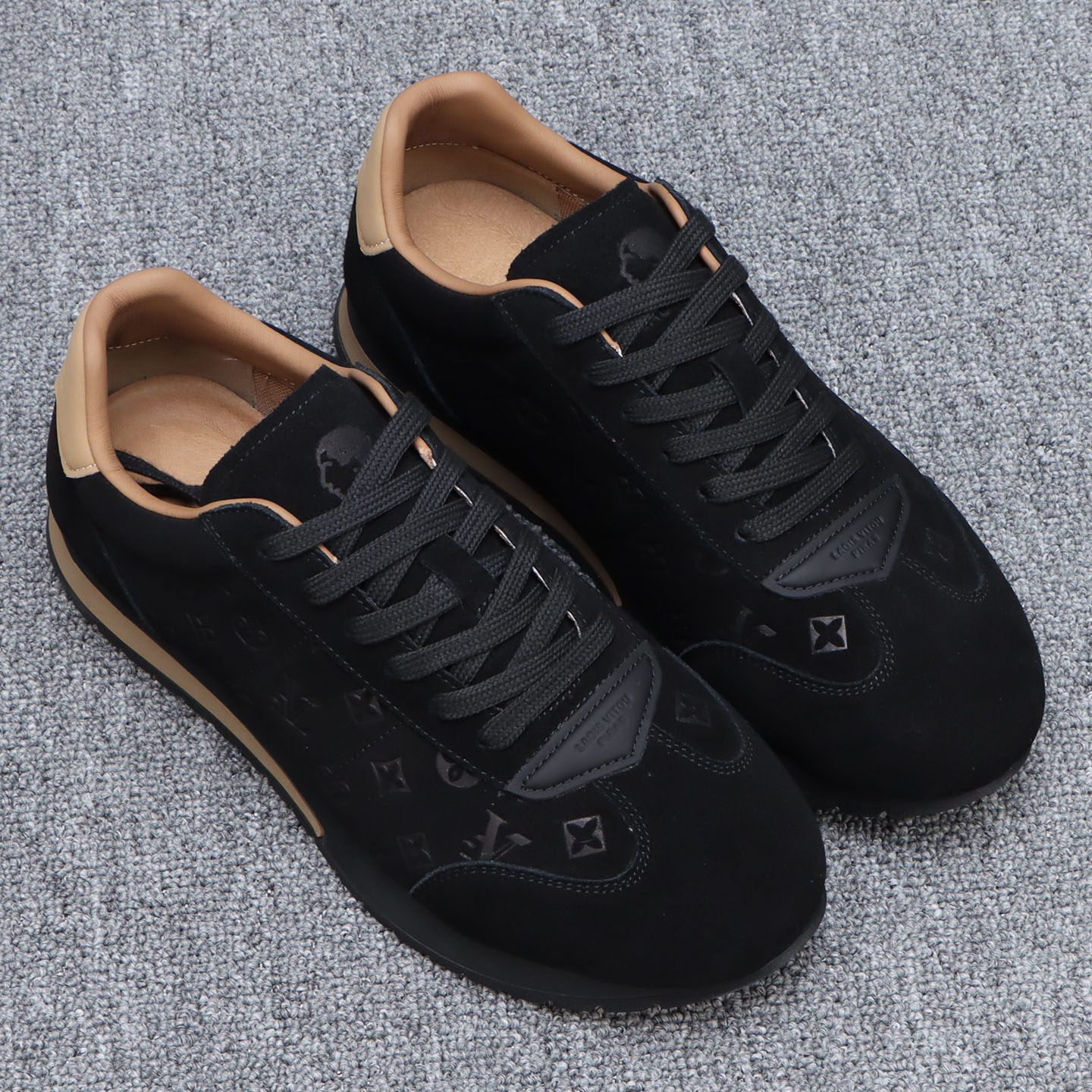 加绒保暖阿甘鞋男冬季2025新款复古系带休闲运动鞋男款百搭德训鞋,淘宝优惠券,粉丝福利购,淘宝优惠卷