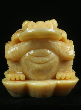 摆件旺财金蝉客厅中式风开业礼品