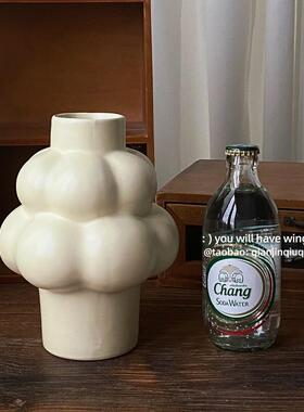 浅瑾秋秋简约陶瓷花瓶