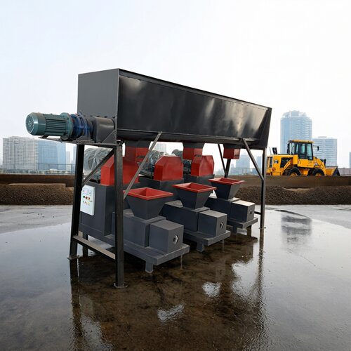 空心木炭机 多功能小型制炭机生产线 家用锯末成型制棒机设备 - 图0