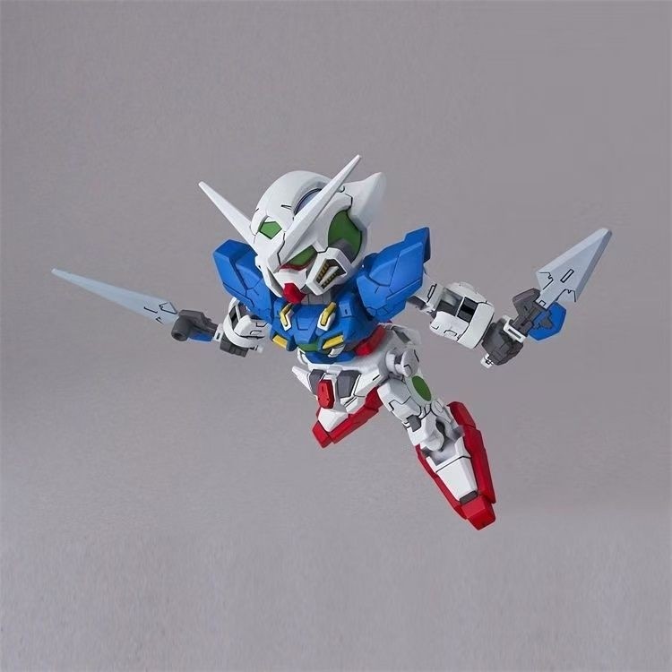 万代 SDEX 003 能天使高达 Q版SD BB战士 EXIA 拼装模型 现货 - 图2