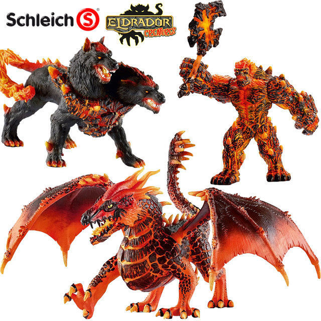 schleich lava dragon