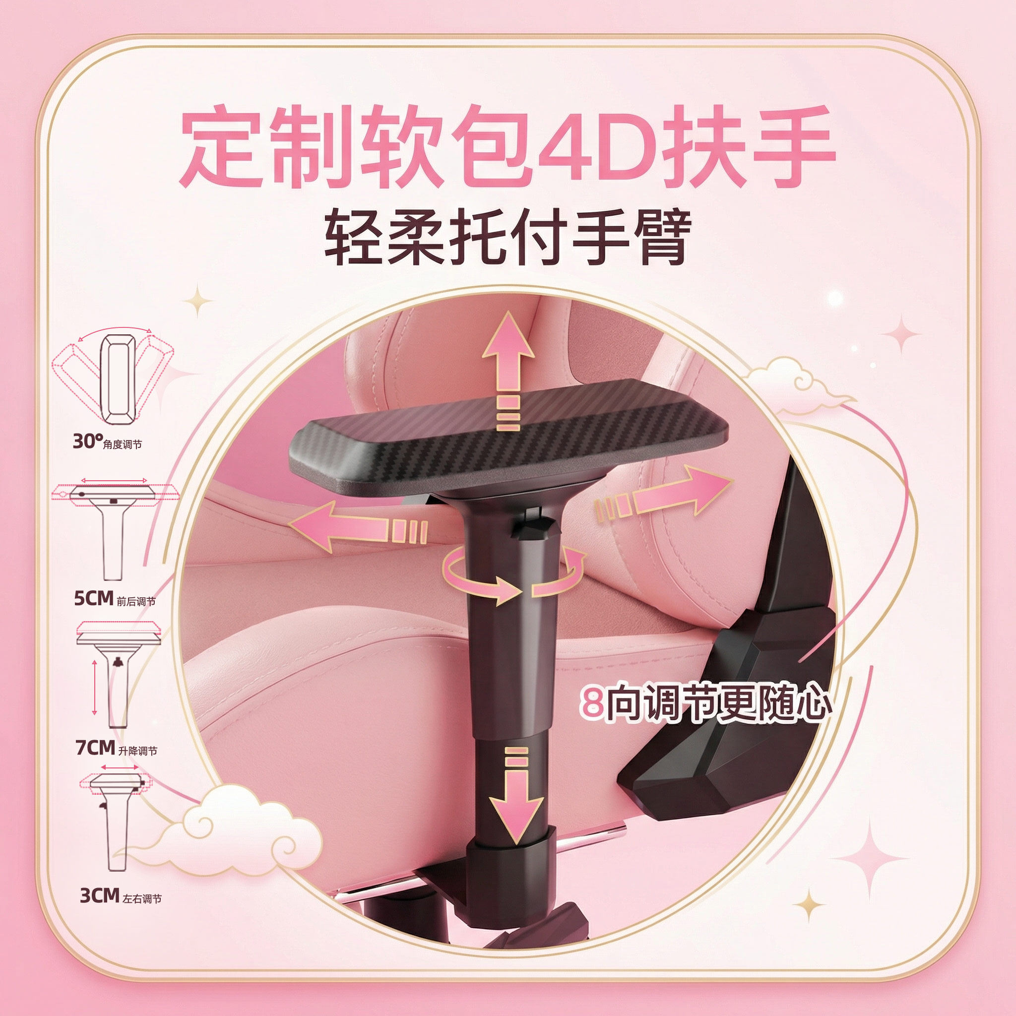 电竞椅人体工学椅子靠背舒适游戏椅子可躺升降椅子久坐不累电脑椅