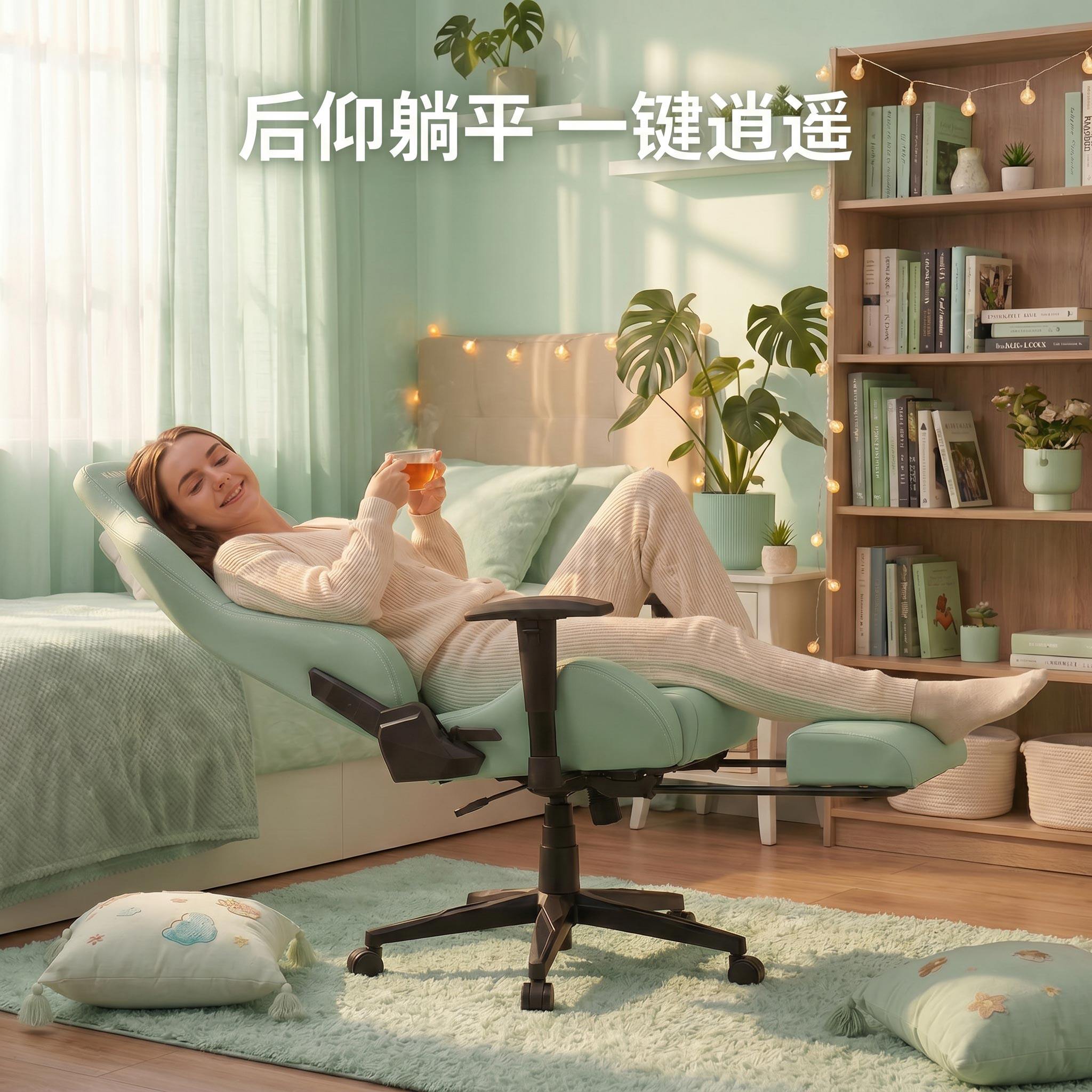 电竞椅人体工学椅子靠背舒适游戏椅子可躺升降椅子久坐不累电脑椅