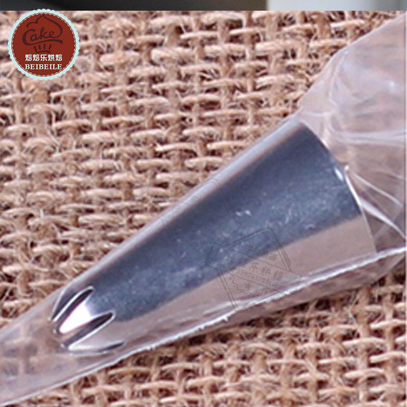 三能烘焙工具塑料一次性裱花袋10个装挤花袋裱奶油曲奇 焙焙乐手工西点made 淘优券