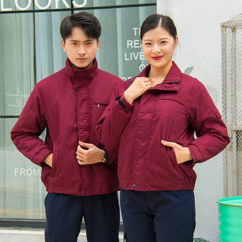 Раздельный демисезонный удерживающий тепло пуховик для работы, увеличенная толщина