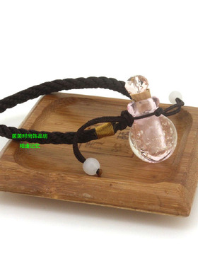 圆葫芦夜光金沙香薰精油瓶手绳