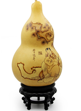 臻善缘精品特大号雕刻风水烙画