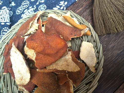 红桔子老陈皮橙皮干货五香大料批量发烧卤调味佐料八角桂皮500克 - 图2