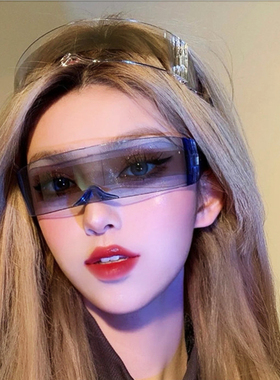 芮视赛博朋克一体式科技感墨镜