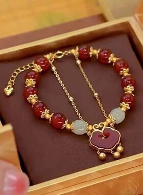 三生有杏手链女生日礼物送女友