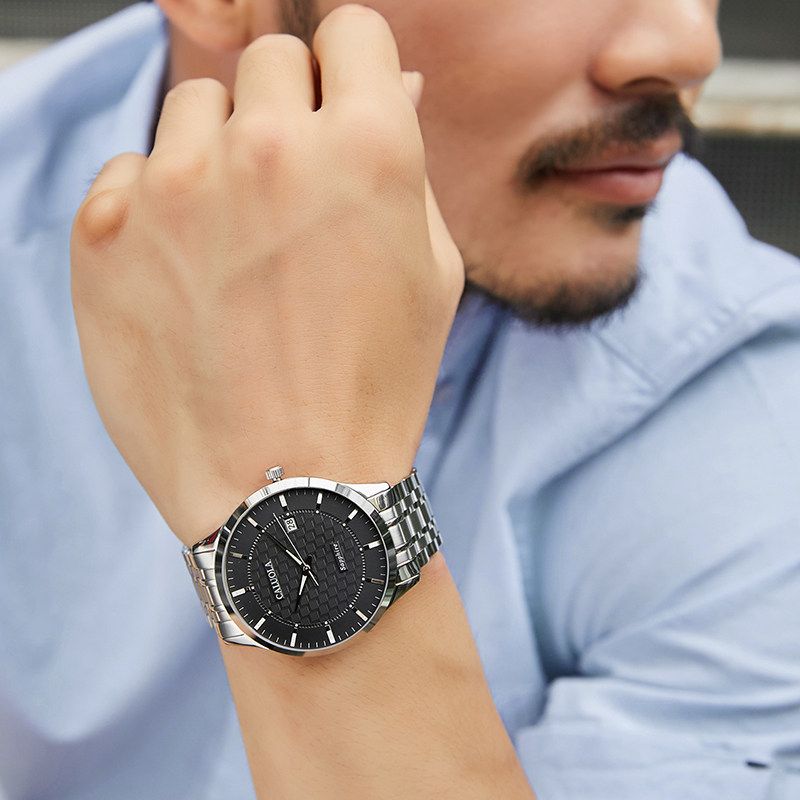 卡罗莱2019新款正品牌全自动机械表 caluola贝安加国产腕表