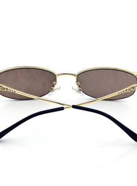 水晶石头太阳镜女士气质时尚中老年妈妈遮阳墨镜合成天然石头眼睛