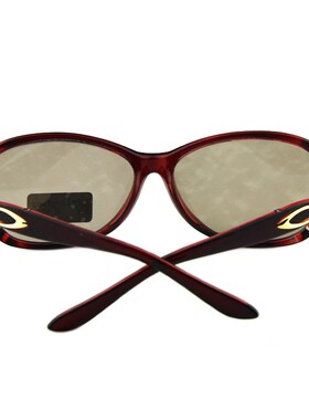 水晶石头太阳镜女蝴蝶款墨镜妈妈骑车旅游太阳眼镜养护护目眼睛