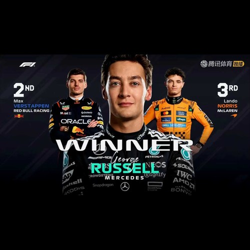 预1:43/18 SPARK拉塞尔梅奔W16 2025新加冠F1大奖赛汽车模型 - 图2