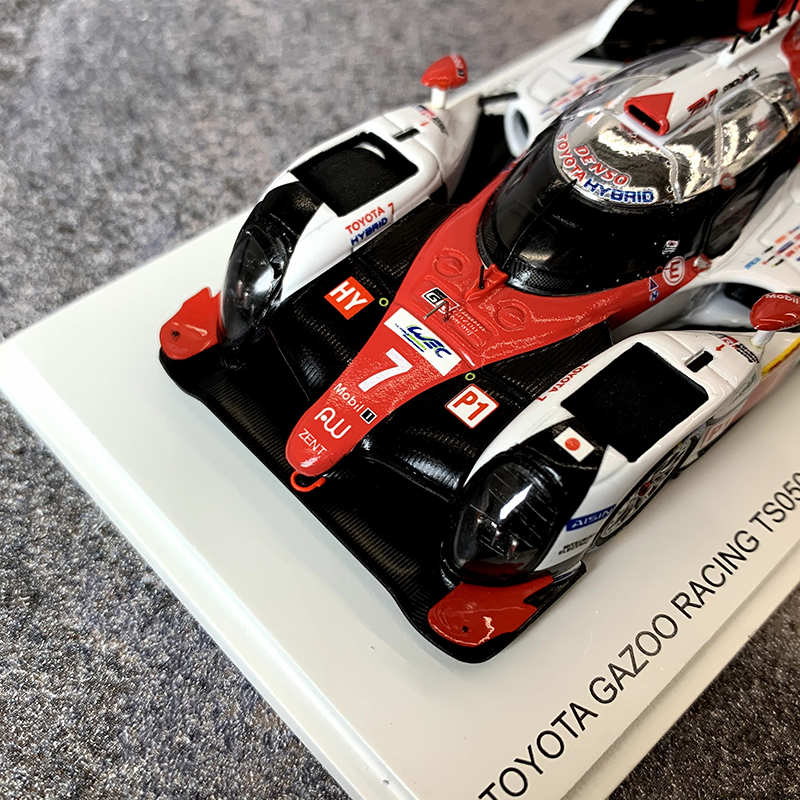 1:43 Spark丰田TS050 Hybrid 2017 WEC银石耐力锦标赛#7汽车模型 - 图1