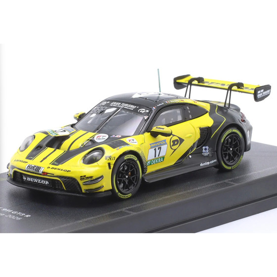 1 64 IXO Porsche 911 GT3 R 2026 Nürburgring 24H Endurance Race #44 #17 car model