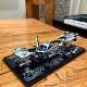 Pre 1 43 LCD Pagani Huaya r alloy full car model collection ornaments