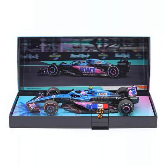 Special Price Special Edition 1 18 Mini Che Gasly Ocon 2023 Bahrain Miami A523 F1 Car Model