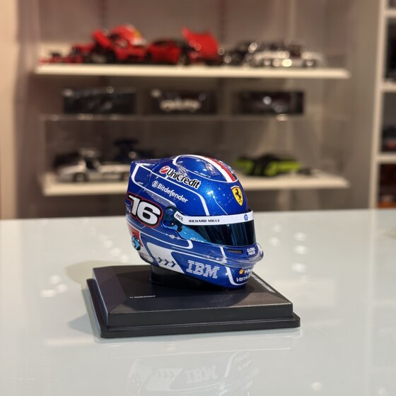 1 in 5 LookSmart 2025 Leclerc Miami Special Painted Helmet Models Now