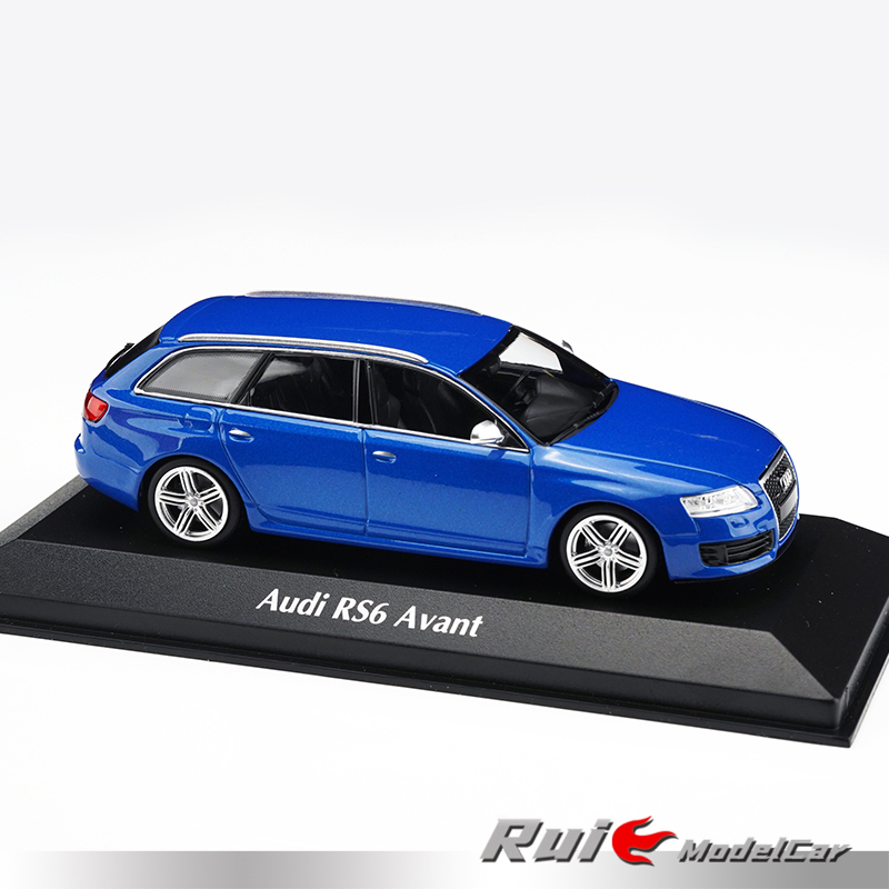 1:43迷你切奥迪AUDI RS6 AVANT 2007合金仿真汽车模型收藏摆件 - 图1