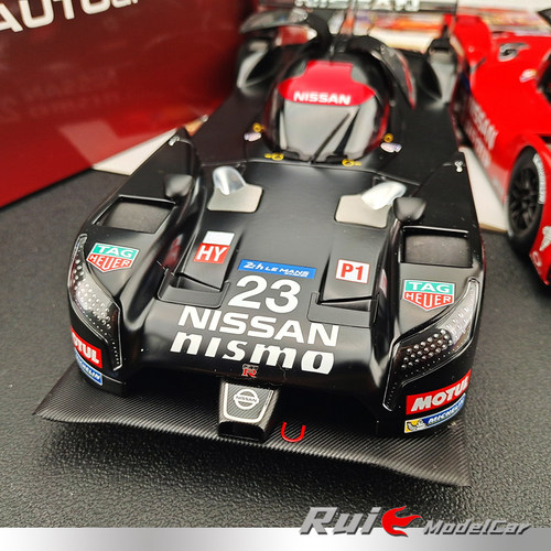 1:18奥拓Autoart日产GT-R LM Nismo 2015勒芒23号合金汽车模型-图2