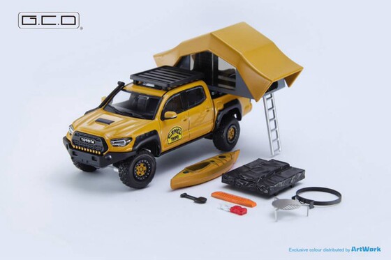 1 64 GCD Artwork joint TOYOTA TACOMA SUV off-road car model