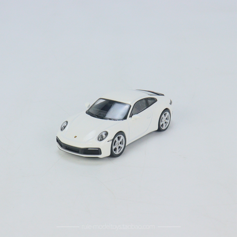 1:64 MiniGT保时捷 911 992 GT3/ Carrera 4S仿真汽车模型摆件-图1