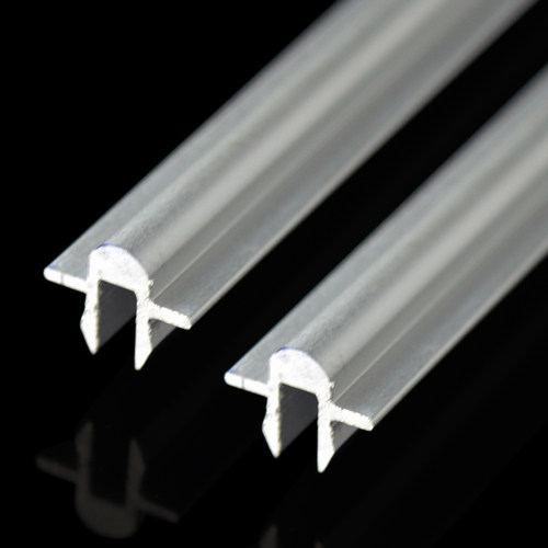 塑钢门窗轨道定制平凸轨道修复条推拉门铝轨滑道老式窗户配件滑轨 - 图1