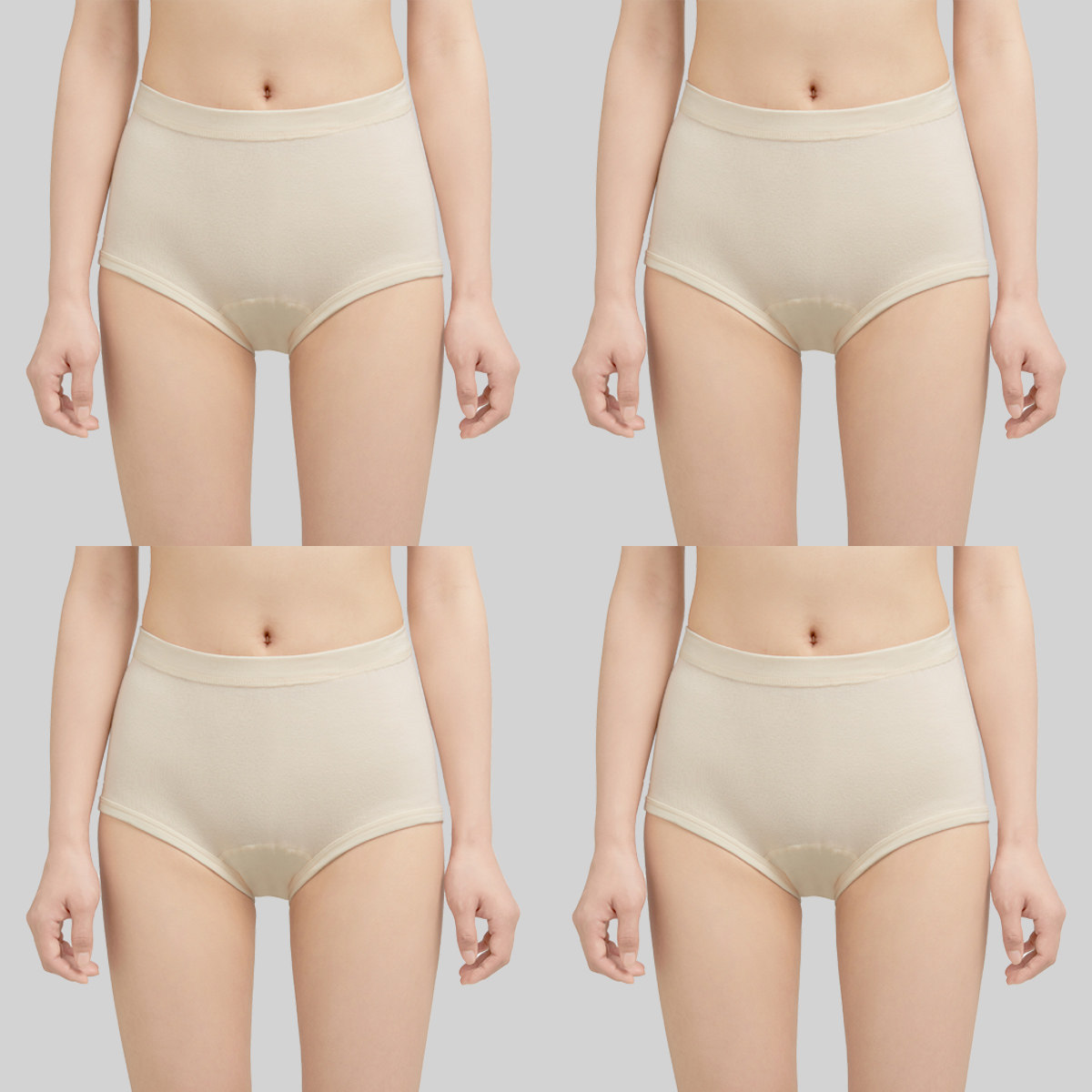 3条装宜而爽女内裤纯棉中老年妈妈高腰宽松大码本命年红色三角裤,淘宝优惠券,粉丝福利购,淘宝优惠卷