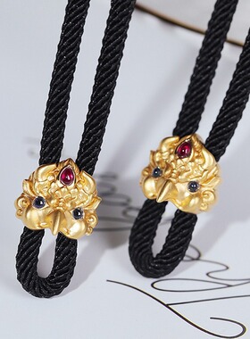 爱尚2024新款高货绳金翅鸟吊坠挂件百搭男女款工厂直销